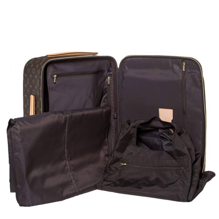 Pre Owned Louis Vuitton Monogram Canvas Business Pegase Legere 55 Luggage