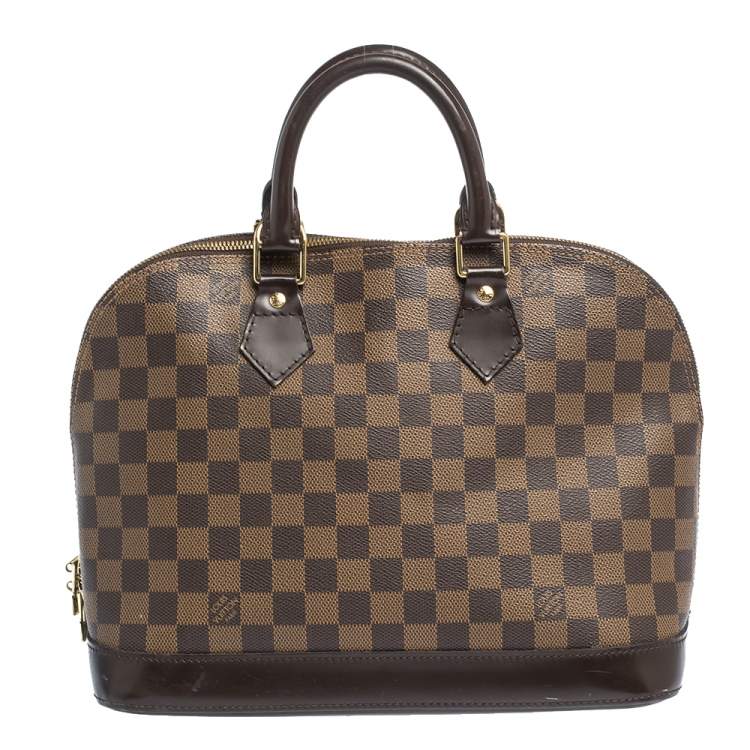 LOUIS VUITTON ALMA PM DAMIER WITH STRAP - bagnifiquethailand