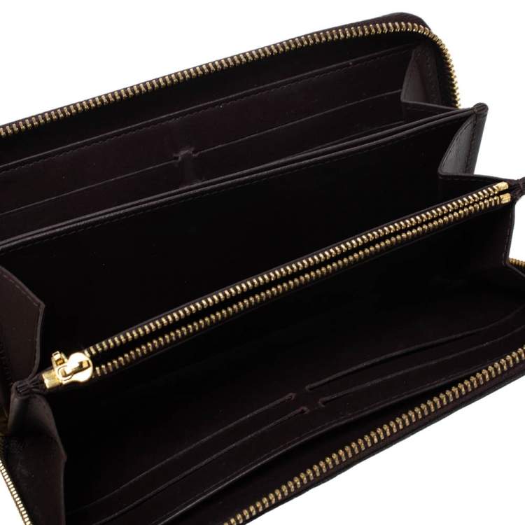 Louis Vuitton Amarante Vernis Zip Wallet
