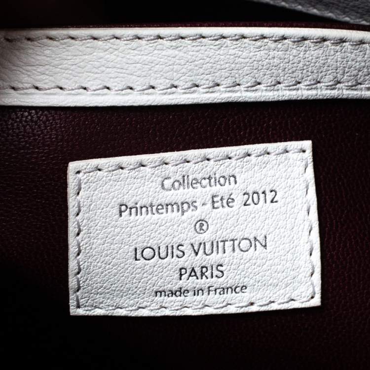 Pre Owned Louis Vuitton Rose Monogram Limited Edition Speedy Bouclettes Round Bag