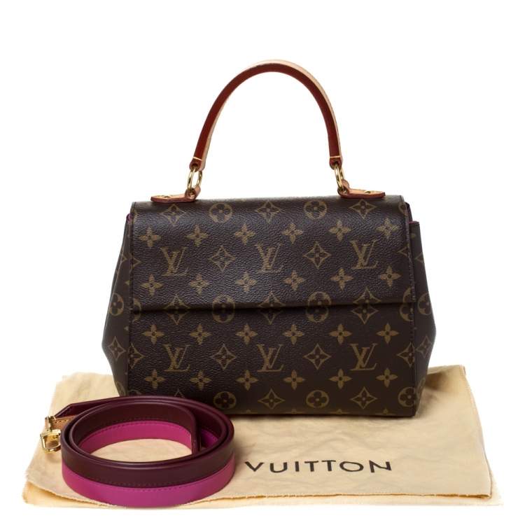 Pre Owned Louis Vuitton Monogram Canvas Cluny BB Bag
