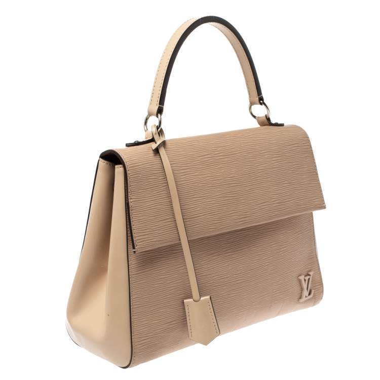 مملوكة مسبقًا Louis Vuitton Naturel Epi Leather Cluny MM Top Handle Bag