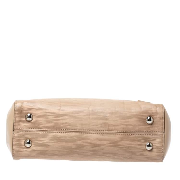 مملوكة مسبقًا Louis Vuitton Naturel Epi Leather Cluny MM Top Handle Bag