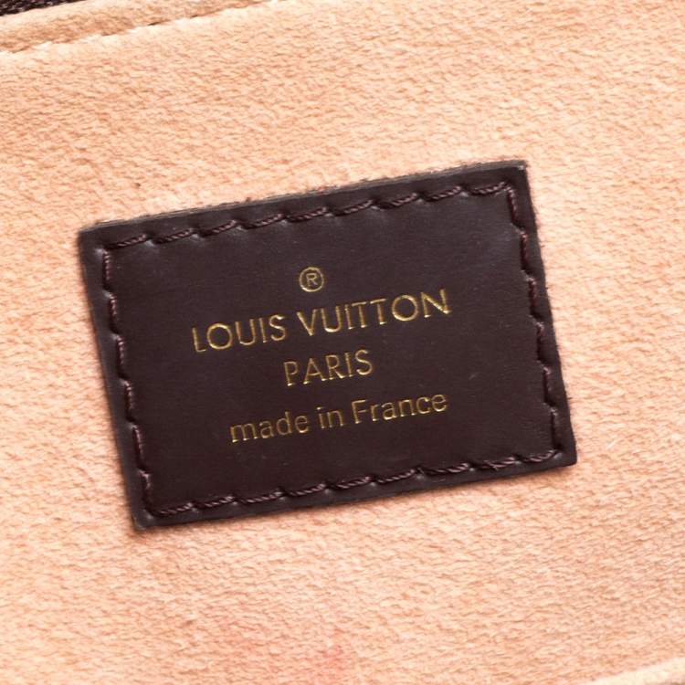 Pre Owned Louis Vuitton Damier Ebene Canvas Kensington Bowling Bag