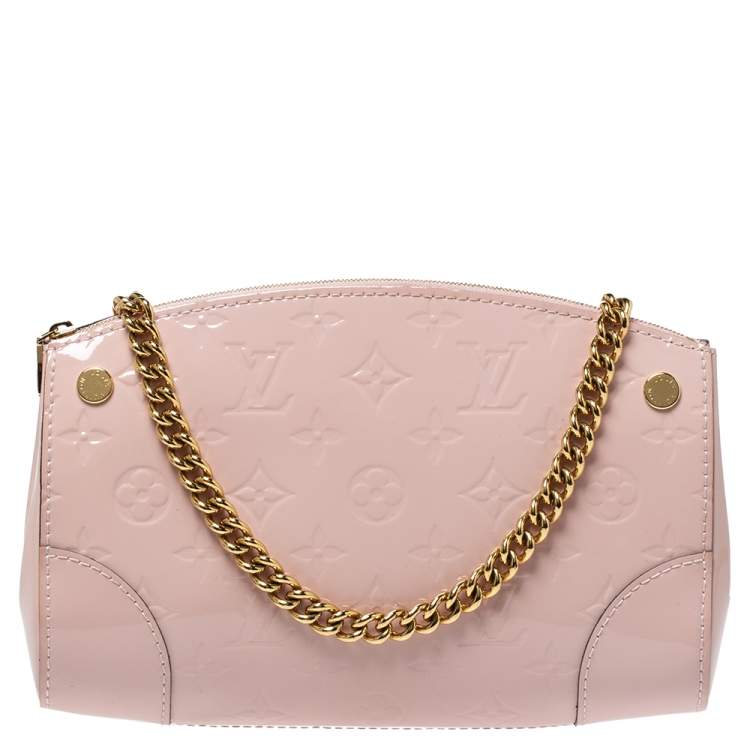 Louis Vuitton Monogram Rose Ballerine Vernis Spring Street Bag
