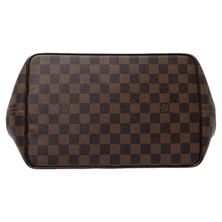 Pre Owned Louis Vuitton Damier Ebene Canvas Bergamo MM Bag