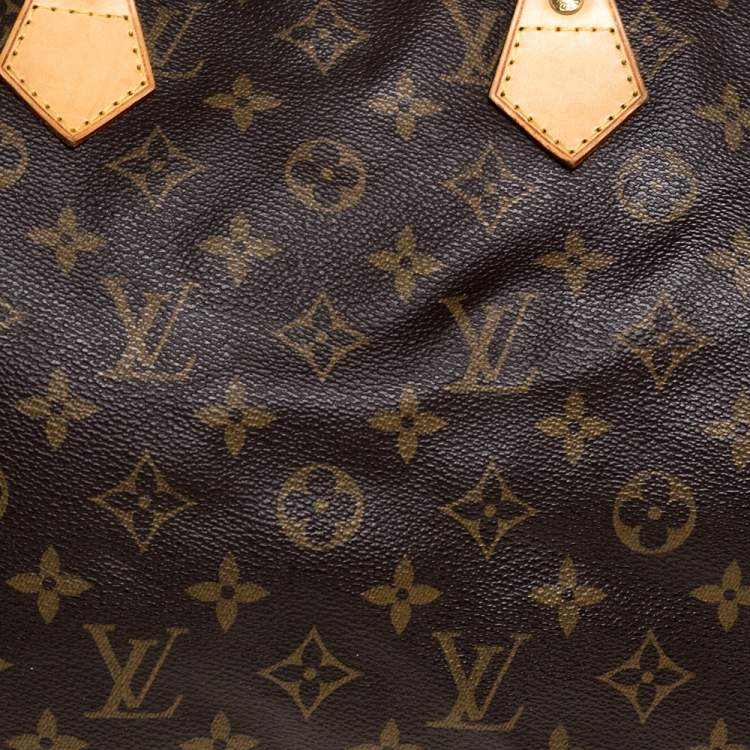 مملوكة مسبقًا Louis Vuitton Monogram Canvas Speedy 35 Bag