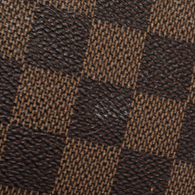 Pre Owned Louis Vuitton Damier Ebene Canvas Bergamo MM Bag