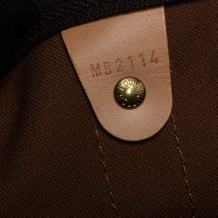 Pre Owned Louis Vuitton Monogram Canvas Keepall Bandouliere 45 Bag