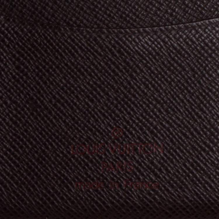 مملوكة مسبقًا Louis Vuitton Damier Ebene Canvas Card Holder