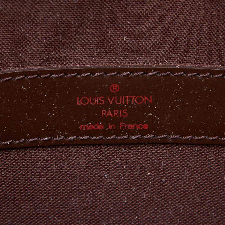 Pre Owned Louis Vuitton Damier Ebene Canvas Naviglio Messenger Bag