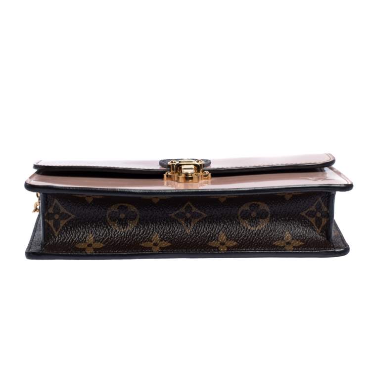 lv cherrywood chain wallet