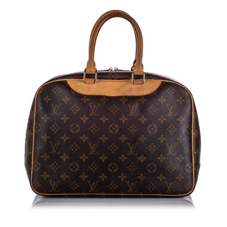 Pre Owned Louis Vuitton  Canvas  Deauville Satchels