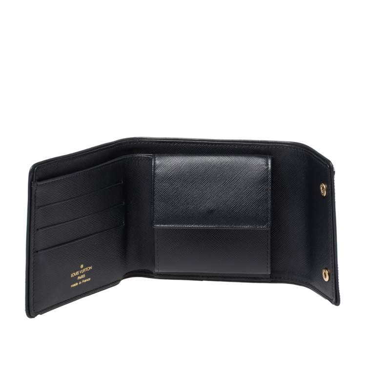 BLUE Louis Vuitton Epi Leather Wallet - Small Compact Wallet