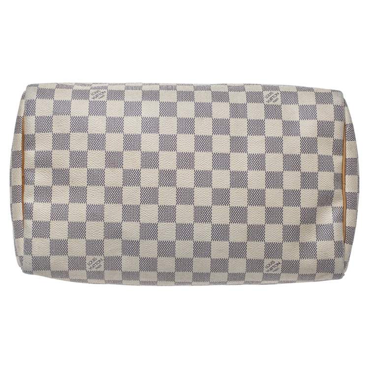 مملوكة مسبقًا Louis Vuitton Damier Azur Canvas Speedy 30 Bag