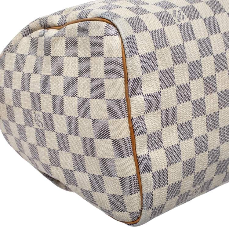 مملوكة مسبقًا Louis Vuitton Damier Azur Canvas Speedy 30 Bag