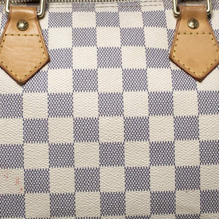 مملوكة مسبقًا Louis Vuitton Damier Azur Canvas Speedy 30 Bag