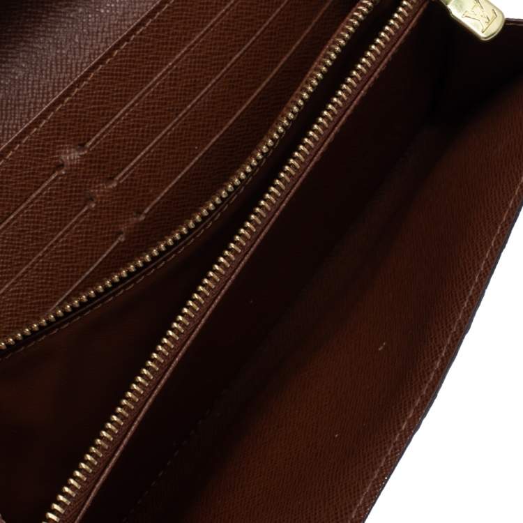 Louis Vuitton 2008 pre-owned Sarah continental wallet, Brown