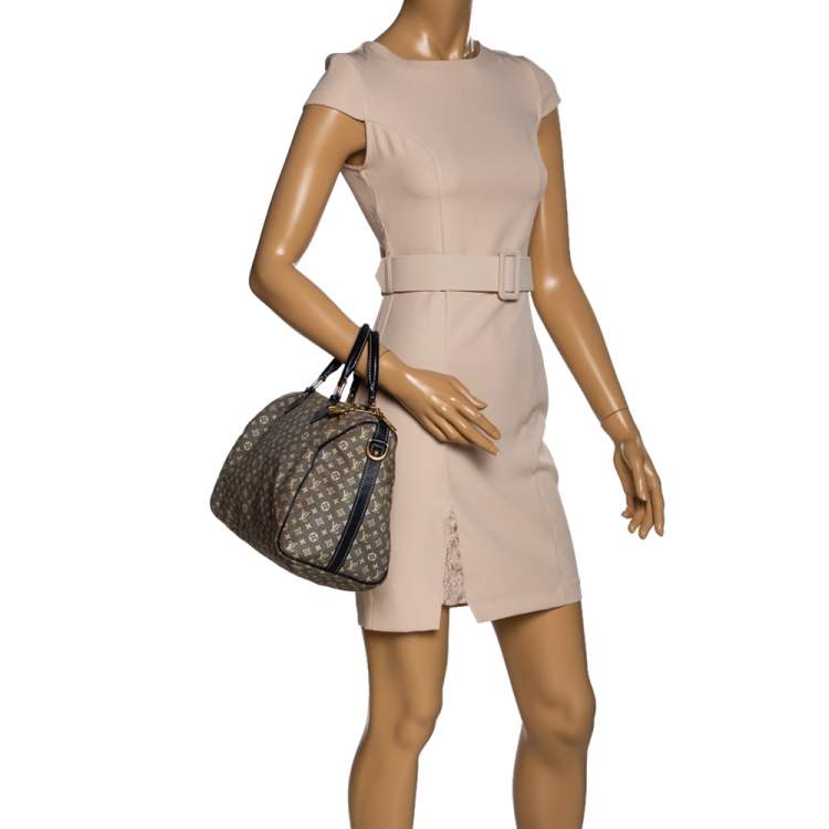 Louis Vuitton Monogram Mini Lin Speedy 30 - Neutrals Handle Bags, Handbags  - LOU789415