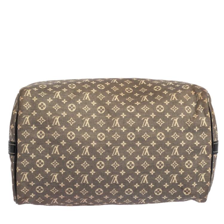 Pre Owned Louis Vuitton Monogram Canvas Mini Lin Speedy 30 Bag