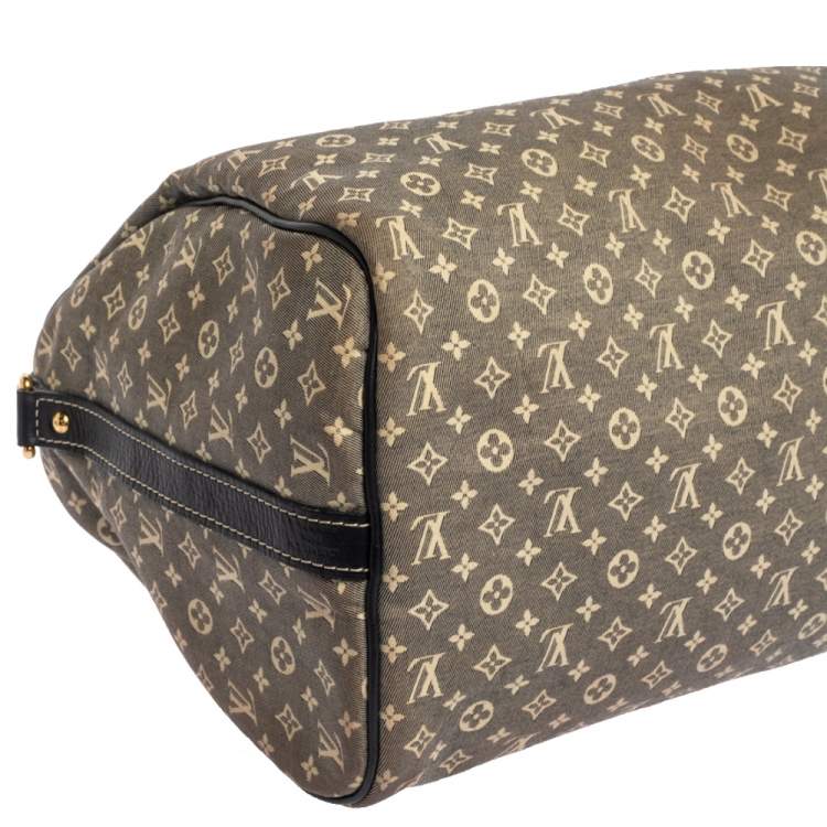 Pre Owned Louis Vuitton Monogram Canvas Mini Lin Speedy 30 Bag
