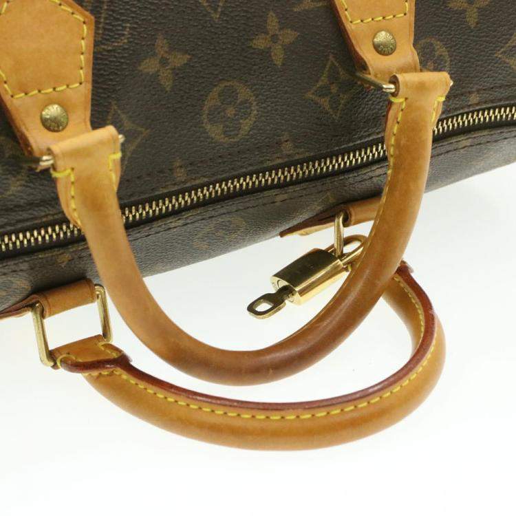 Pre Owned Louis Vuitton Monogram Canvas Speedy 30 Bag