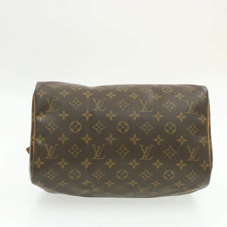 Pre Owned Louis Vuitton Monogram Canvas Speedy 30 Bag