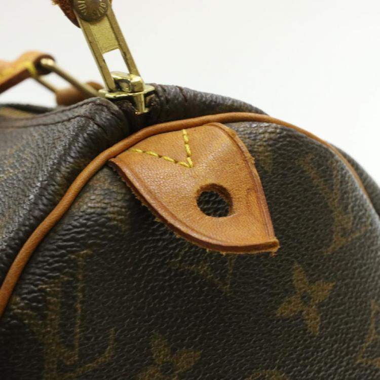 Pre Owned Louis Vuitton Monogram Canvas Speedy 30 Bag
