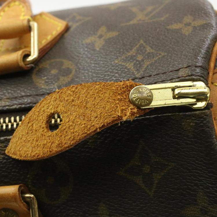 Pre Owned Louis Vuitton Monogram Canvas Speedy 30 Bag