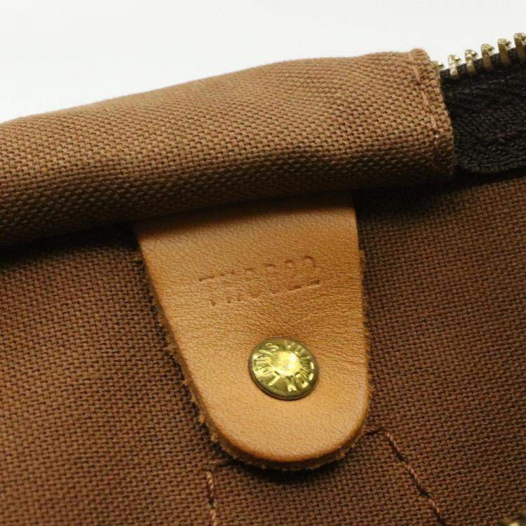 Pre Owned Louis Vuitton Monogram Canvas Speedy 30 Bag