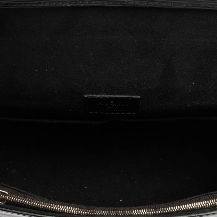 Pre Owned Louis Vuitton Black Epi Leather Cluny BB Bag