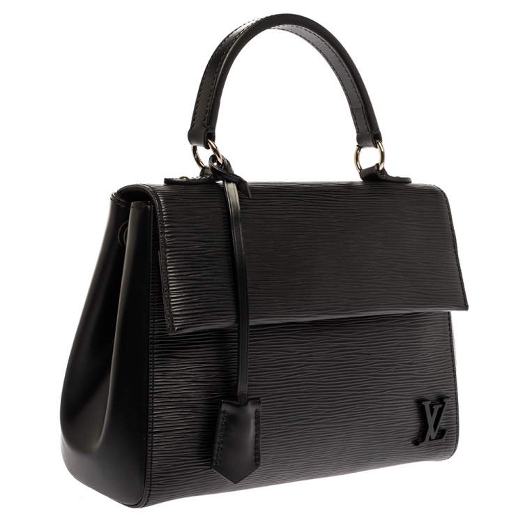 Pre Owned Louis Vuitton Black Epi Leather Cluny BB Bag