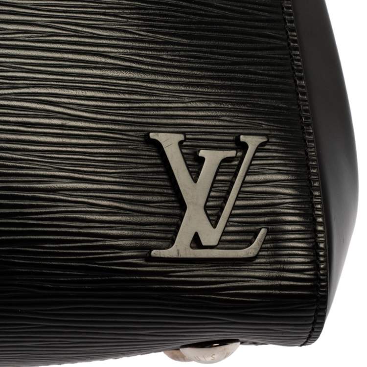 Pre Owned Louis Vuitton Black Epi Leather Cluny BB Bag