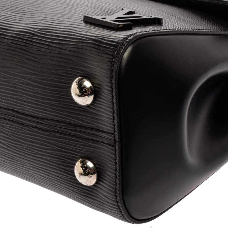 Pre Owned Louis Vuitton Black Epi Leather Cluny BB Bag