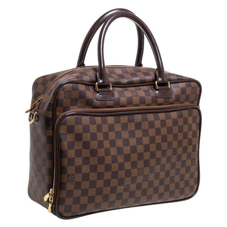 Pre Owned Louis Vuitton Damier Ebene Canvas Icare Business Bag