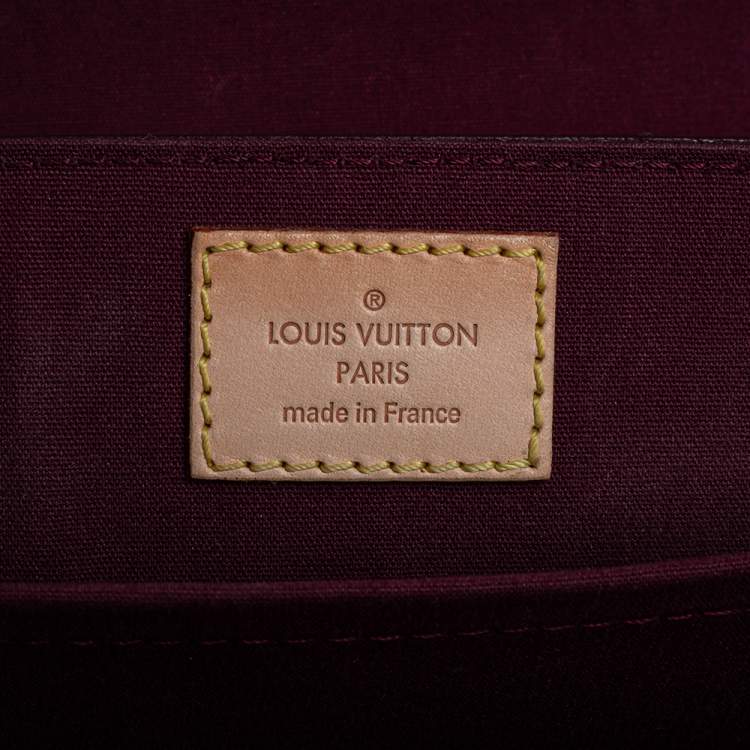 مملوكة مسبقًا Louis Vuitton Amarante Monogram Vernis Romaine Bag