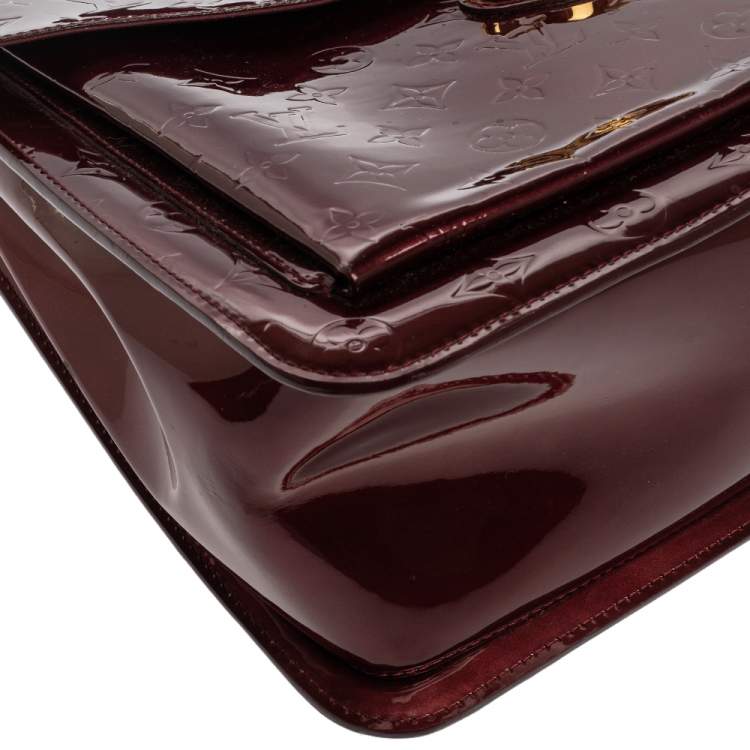 مملوكة مسبقًا Louis Vuitton Amarante Monogram Vernis Romaine Bag