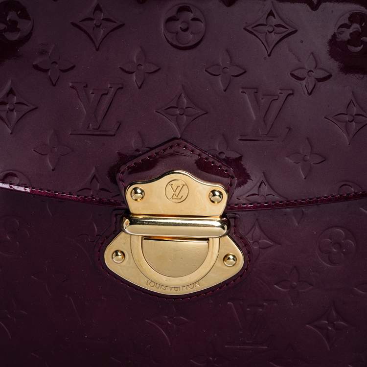 مملوكة مسبقًا Louis Vuitton Amarante Monogram Vernis Romaine Bag