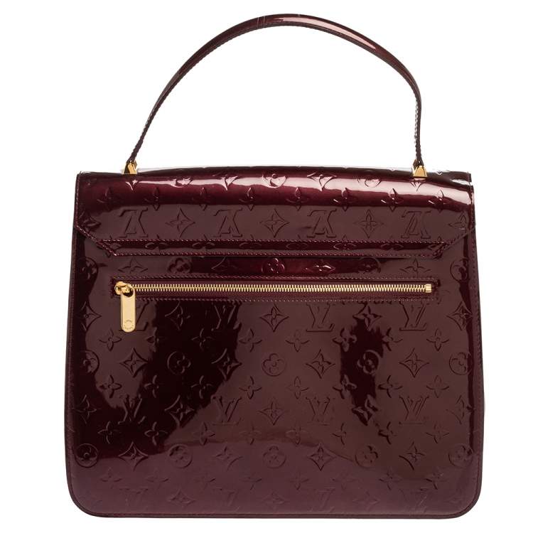 مملوكة مسبقًا Louis Vuitton Amarante Monogram Vernis Romaine Bag