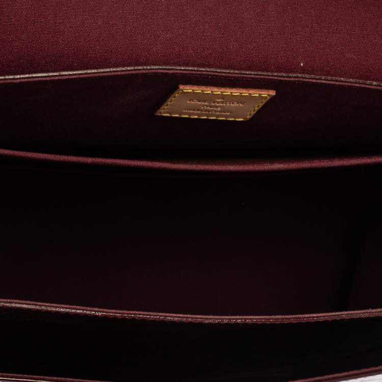 مملوكة مسبقًا Louis Vuitton Amarante Monogram Vernis Romaine Bag