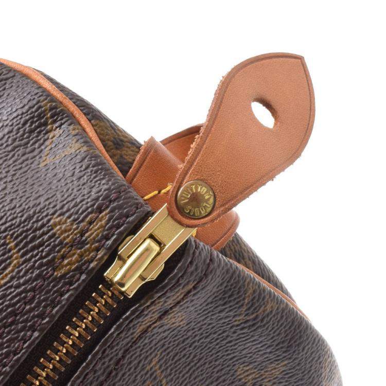 Pre Owned Louis Vuitton Brown Monogram Canvas Speedy 40 Bag