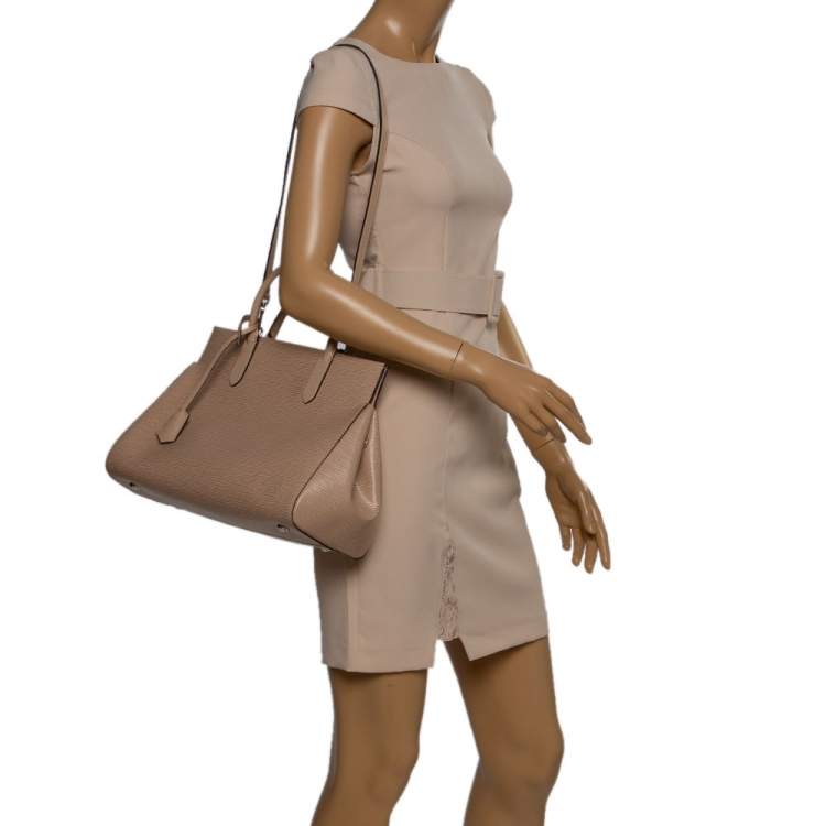 Louis Vuitton - Carryall mm Bag - Dune - Monogram Leather - Women - Luxury