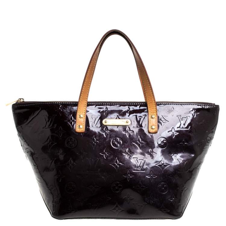 Louis Vuitton Amarante Monogram Vernis Bellevue GM Zip Tote bag