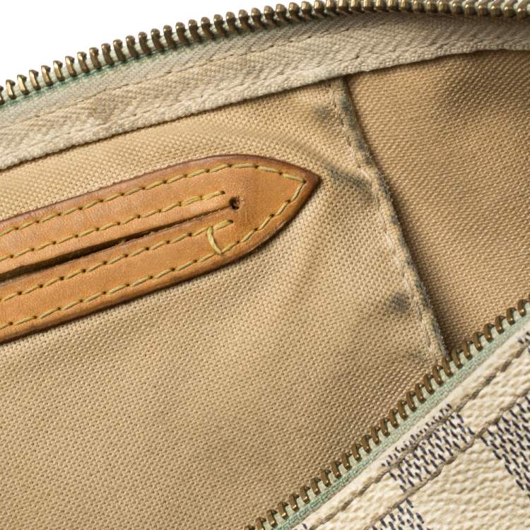 Pre Owned Louis Vuitton Damier Azur Canvas Speedy 30 Bag