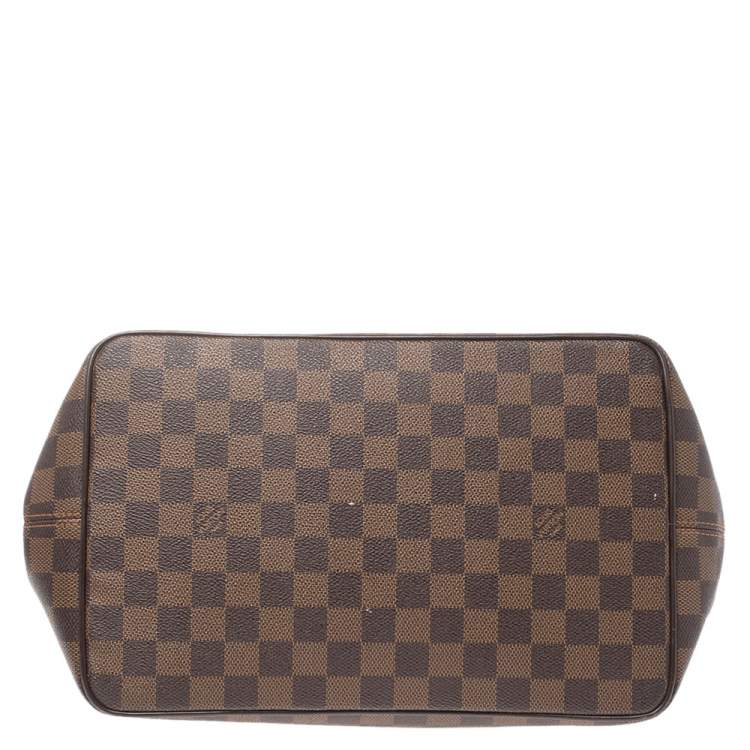 Pre Owned Louis Vuitton Damier Ebene Canvas Bergamo MM Bag