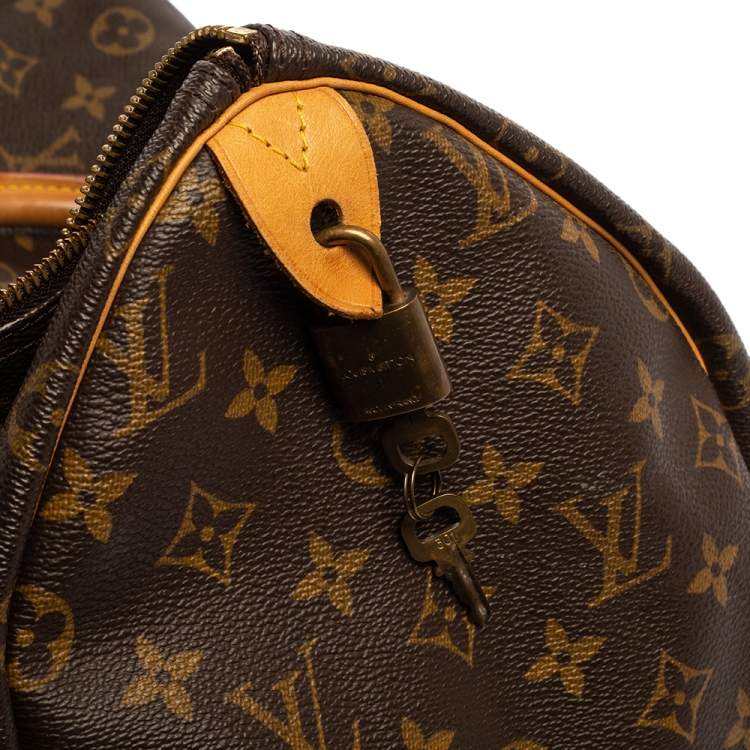 Pre Owned Louis Vuitton Monogram Canvas Speedy 40 Bag
