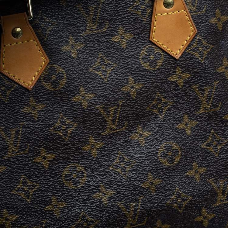 Pre Owned Louis Vuitton Monogram Canvas Speedy 40 Bag