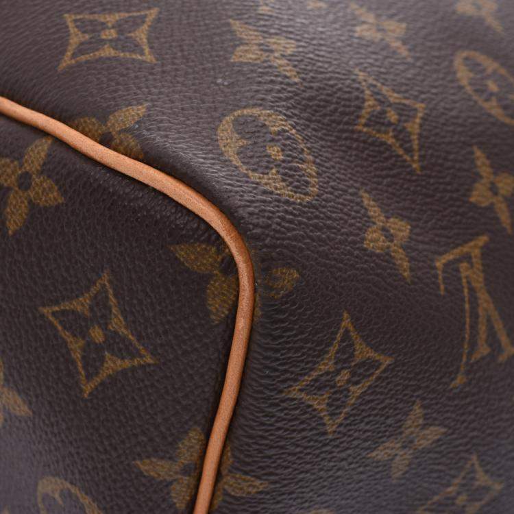 Pre Owned Louis Vuitton Brown Monogram Canvas Keepall 50 Bag