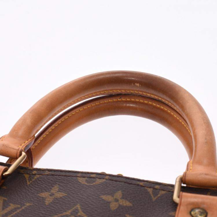 Pre Owned Louis Vuitton Brown Monogram Canvas Keepall 50 Bag
