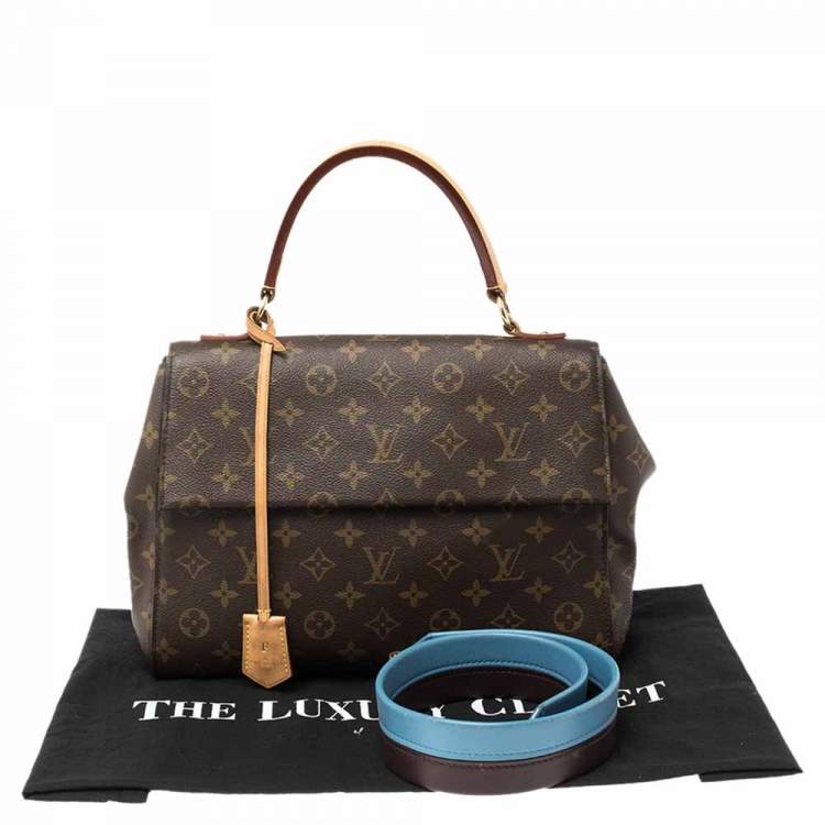Pre Owned Louis Vuitton Monogram Canvas Cluny MM Bag